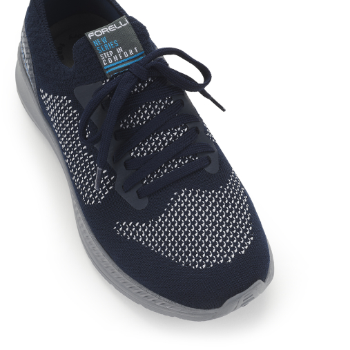 Forelli HAZAR-G Comfort Erkek Ayakkabı Lacivert / Gri - 5