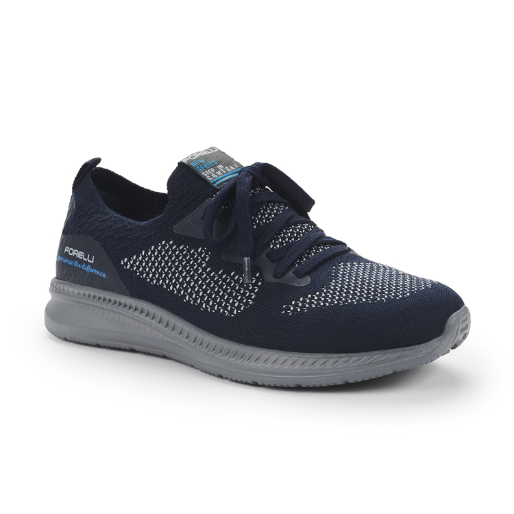 HAZAR-G Erkek Ayakkabı Lacivert / Gri - Forelli
