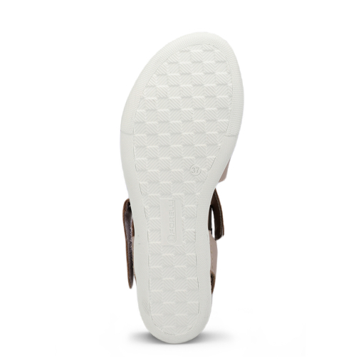 ILYA-G Kadın Deri Sandalet Gri - 5