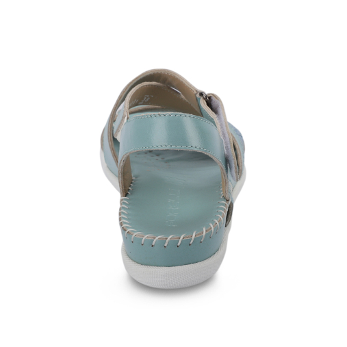 ILYA-G Kadın Deri Sandalet Mavijean - 4