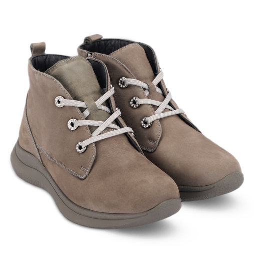 KAREN-G Kadın Deri Taş Nubuk - 2