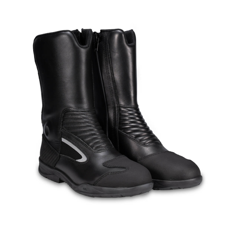 KARTAL-G Erkek Uzun Konçlu Bot Siyah - Forelli (1)