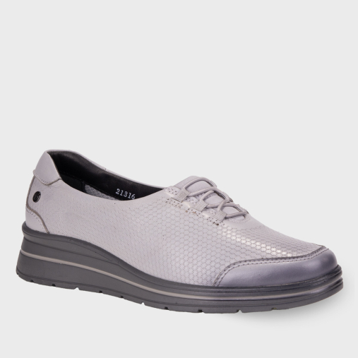 Forelli LACE-H Kadın Comfort Ayakkabı Stone - 2