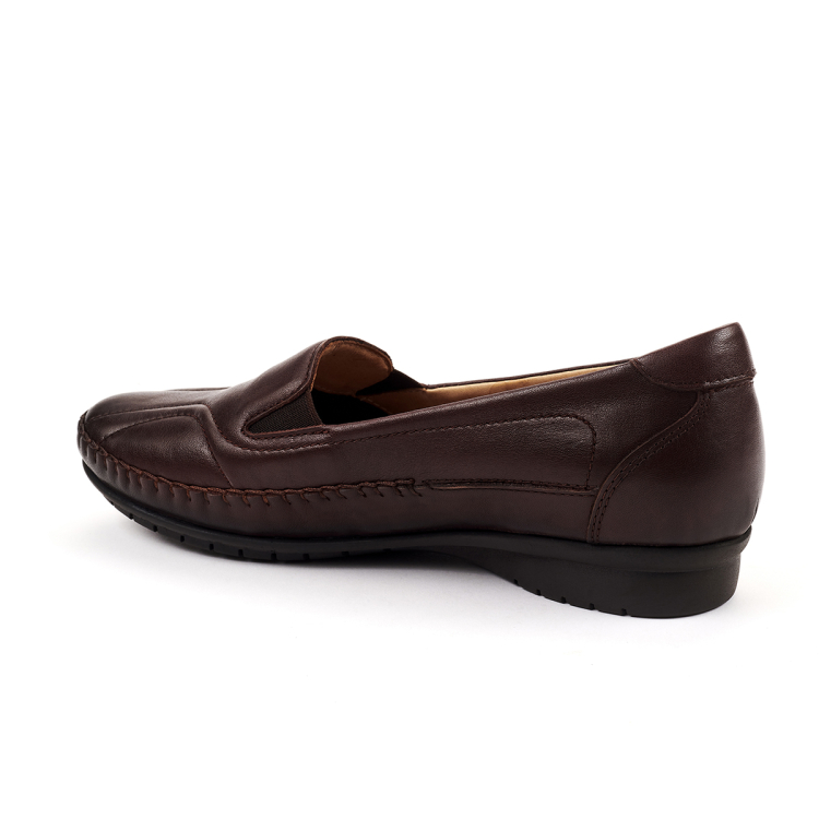 LADY-G Kadın Deri Hallux Ayakkabı Kahve - Forelli (1)