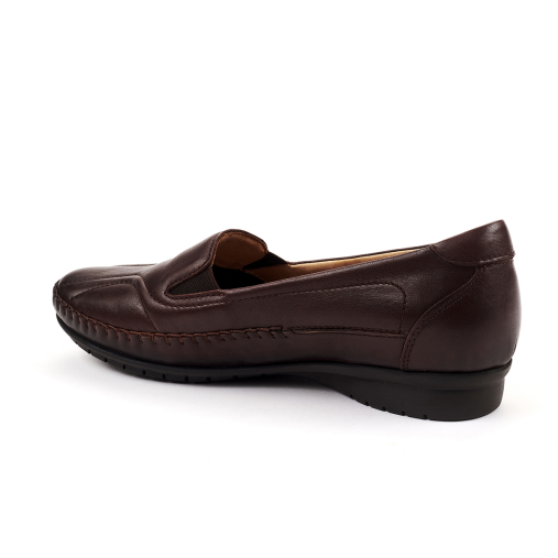 LADY-G Kadın Deri Hallux Ayakkabı Kahve - 2