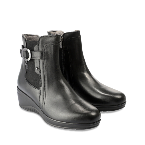 LANTE-G Kadın Deri Bot Siyah - 3