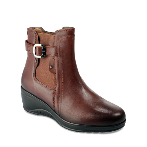 LANTE-G Kadın Deri Bot Taba - 1