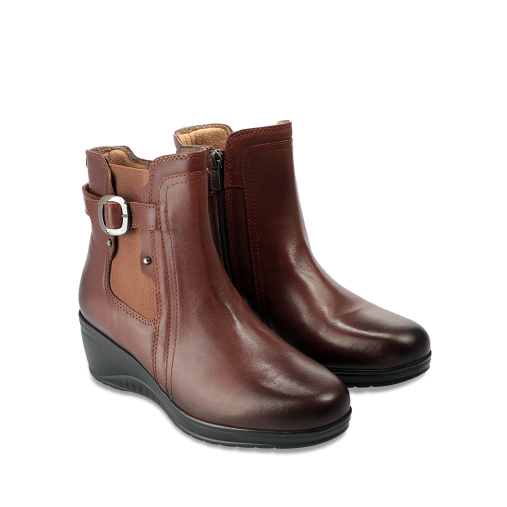 LANTE-G Kadın Deri Bot Taba - 3