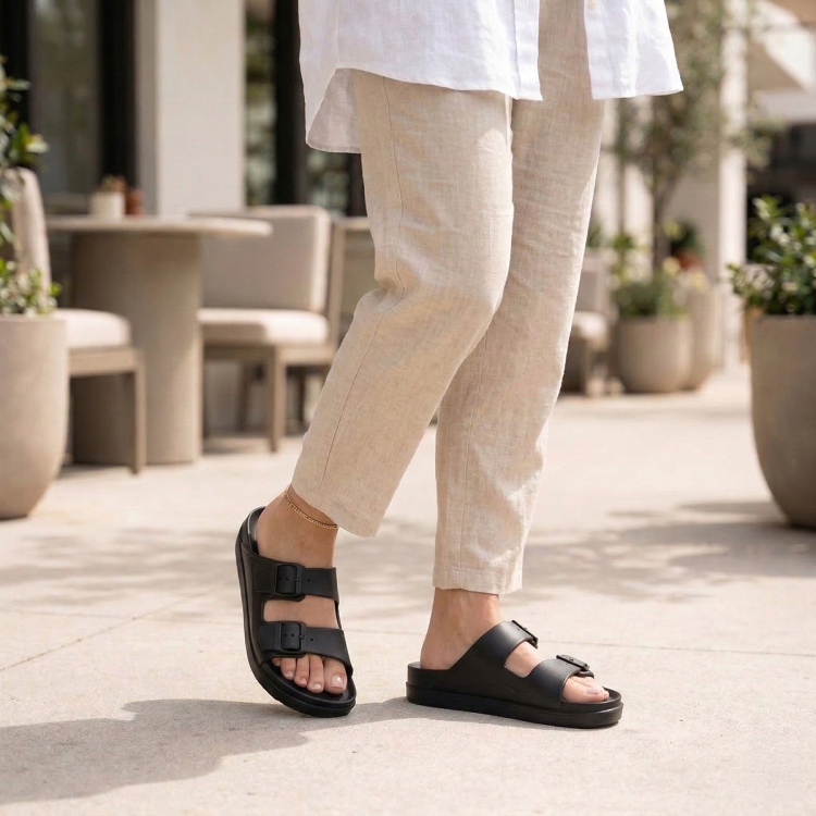 LANUS-G Kadın Eva Terlik Siyah - Forelli (1)