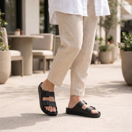 LANUS-G Kadın Eva Terlik Siyah - Forelli (1)