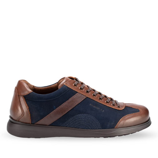 LENOX-G Comfort Erkek Ayakkabı Taba-Lacivert 
