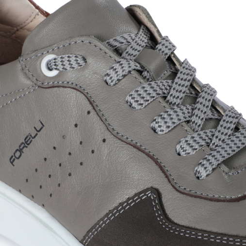 LEON-G Erkek Deri Ayakkabı Gri - 4