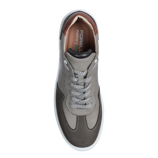 LEON-G Erkek Deri Ayakkabı Gri - 5