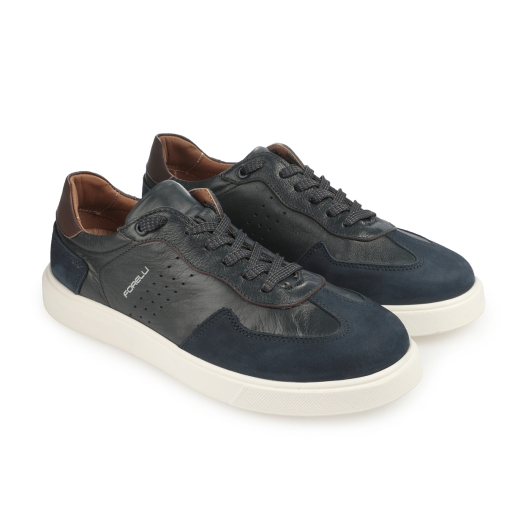 LEON-G Erkek Deri Ayakkabı Lacivert - 3