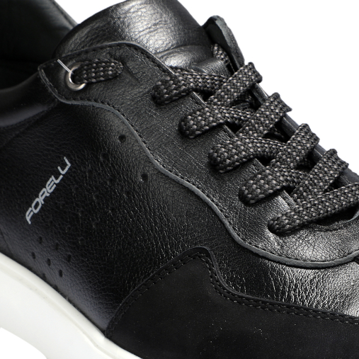 LEON-G Erkek Deri Ayakkabı Siyah - 4