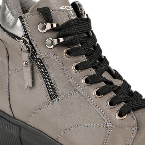 LEWA-G Kadın Deri Bot Füme - 4