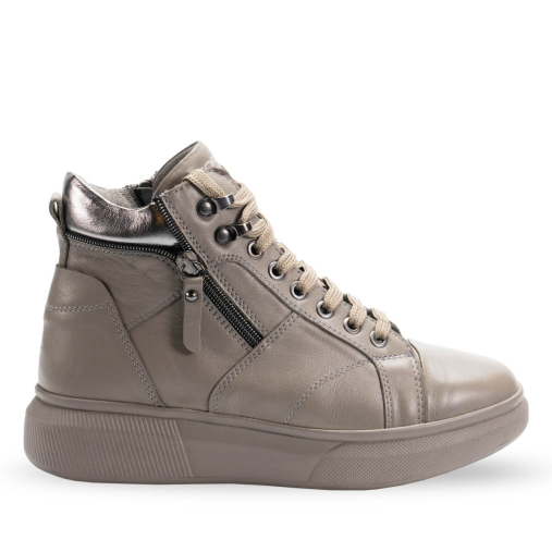 LEWA-G Kadın Deri Bot Stone - Forelli