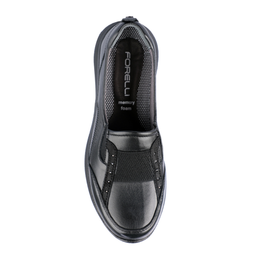 Forelli LIFE-D-G Kadın Deri Comfort Ayakkabı Siyah - 5