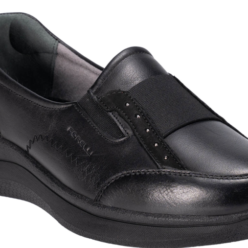 LIFE-D-G Kadın Deri Ayakkabı Siyah - 5