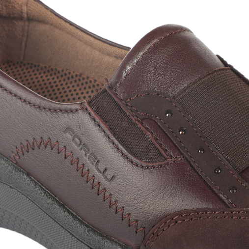 Forelli LIFE-D-G Kadın Deri Comfort Ayakkabı Kahve - 4