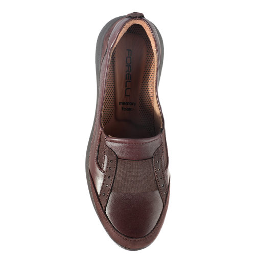 Forelli LIFE-D-G Kadın Deri Comfort Ayakkabı Kahve - 5