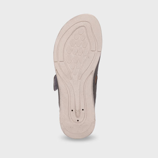 LINDA-G Kadın Deri Terlik Stone - 4