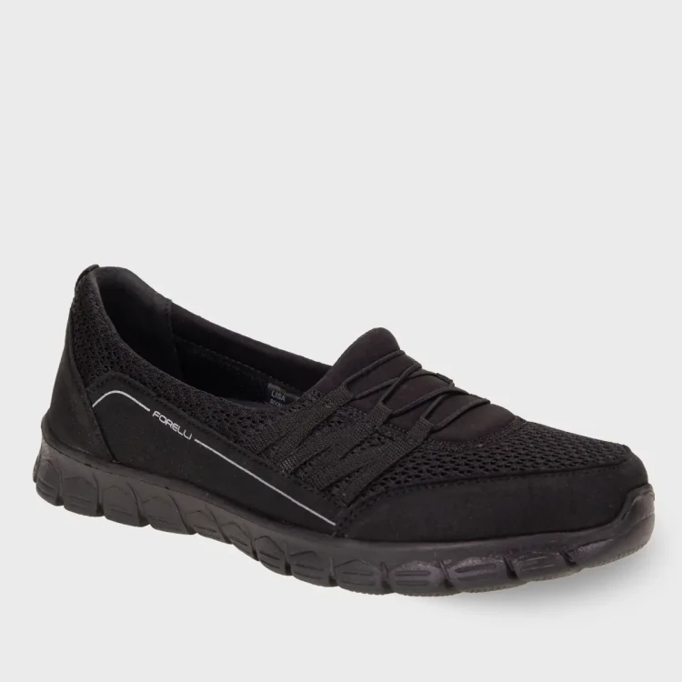 LISA-G Kadın Ayakkabı Siyah - Forelli (1)