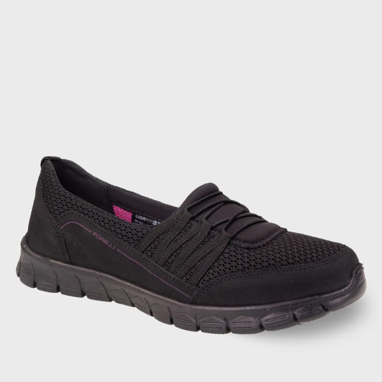 LISA-G Kadın Ayakkabı Siyah-Fuşya - Forelli (1)