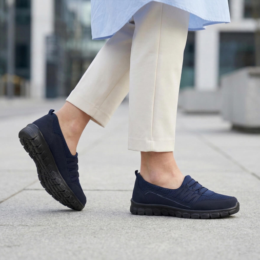 LISA-G Kadın Ayakkabı Lacivert - Forelli (1)