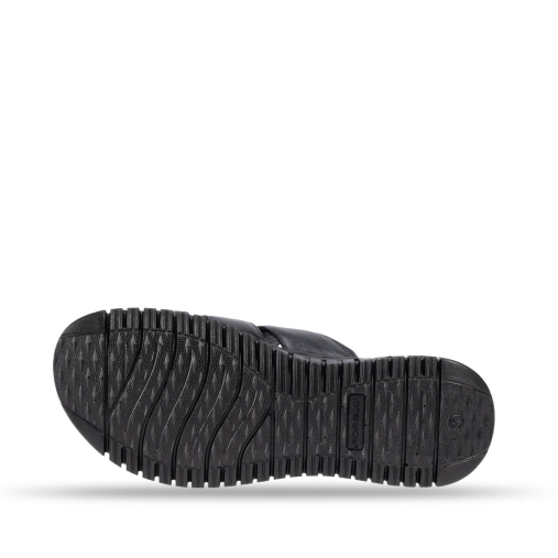 LUCI-G Kadın Deri Terlik Siyah-Soft - 6