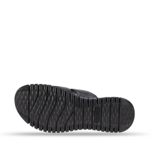 LUCI-G Kadın Deri Terlik Siyah-Soft - 6