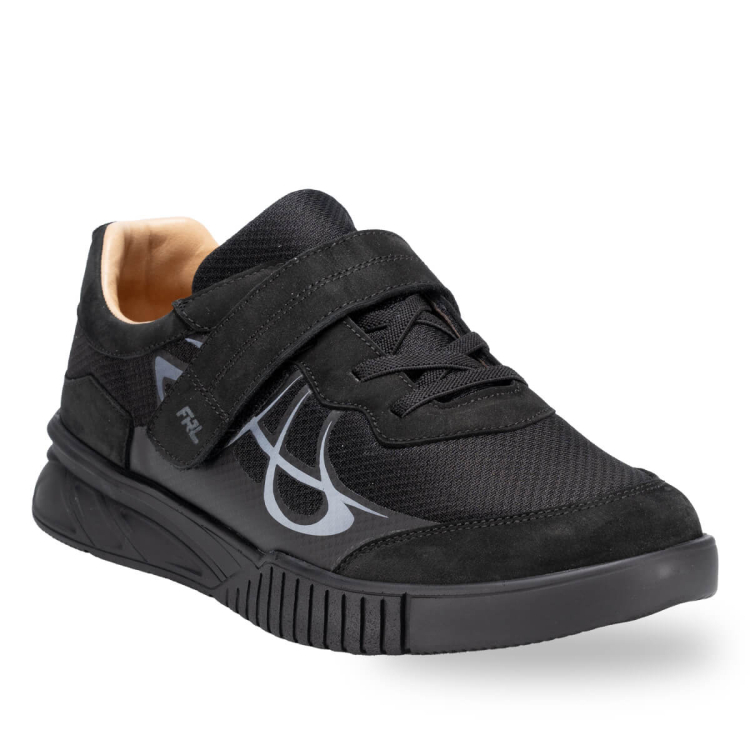 LUGANO-K Erkek Cırtlı Ayakkabı Siyah - Forelli (1)