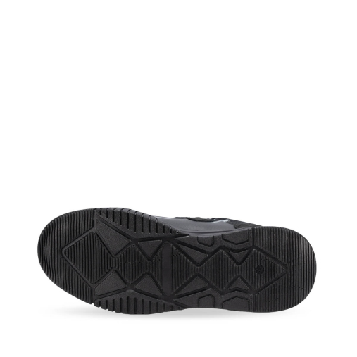 LUGANO-K Erkek Cırtlı Ayakkabı Siyah - 4
