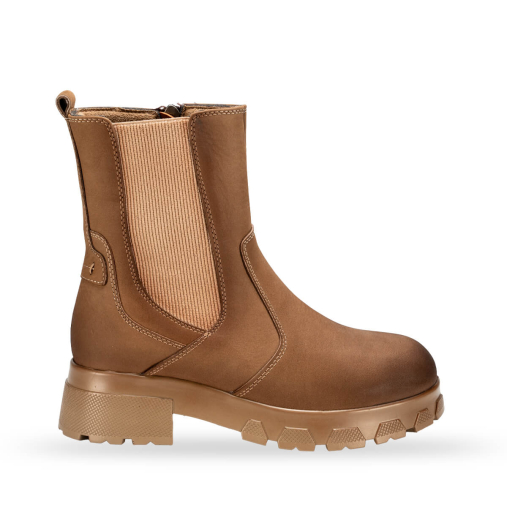 LUNA-G Kadın Deri Bot Kum Nubuk 