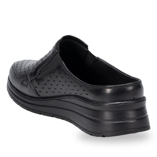 MANDI-H Kadın Deri Ayakkabı Siyah - 3