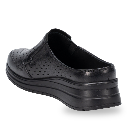 MANDI-H Kadın Deri Ayakkabı Siyah - 3