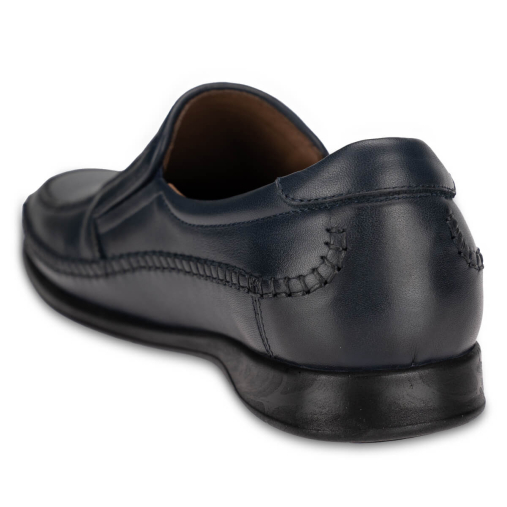 MANYAS-H Erkek Deri Ayakkabı Lacivert - 4