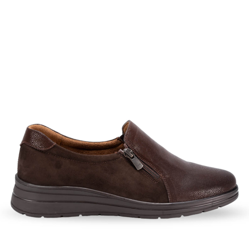 MARY-H Kadın Deri Ayakkabı Kahve - 1