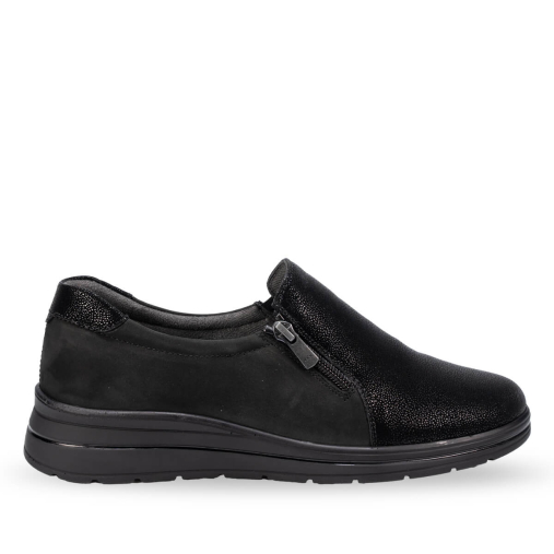 MARY-H Kadın Deri Ayakkabı Siyah - 1