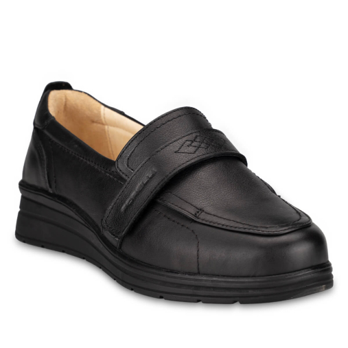 MAYA-H Kadın Deri Ayakkabı Siyah - 3