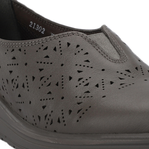 MELS-H Kadın Deri Ayakkabı Stone - 4