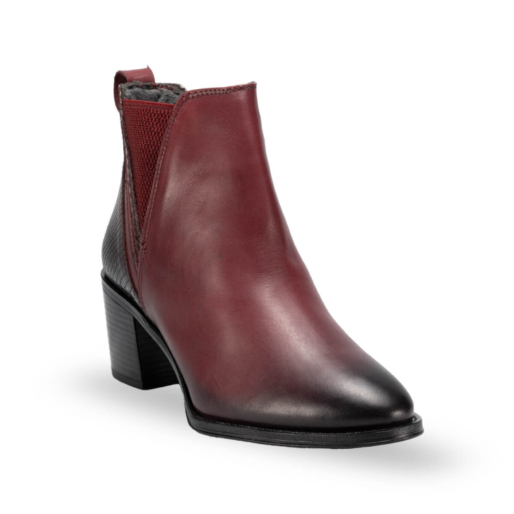 MINT-G Kadın Deri Bot Bordo - Forelli (1)