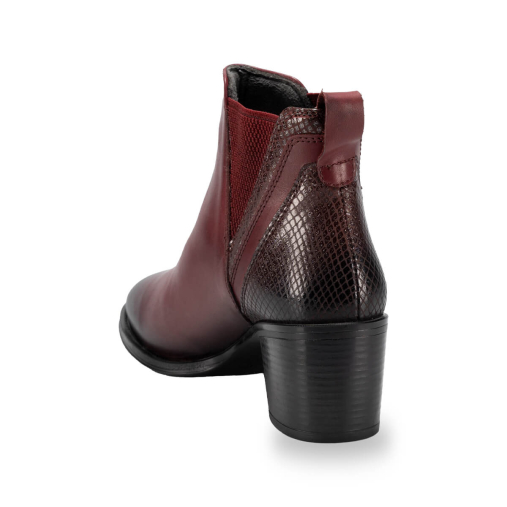 MINT-G Kadın Deri Bot Bordo - 3