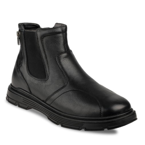 MIRAN-G Erkek Deri Hallux Ayakkabı Siyah - 1