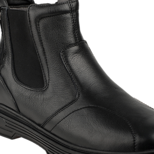 MIRAN-G Erkek Deri Hallux Ayakkabı Siyah - 4