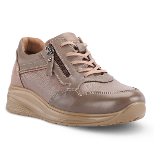 MISHA-G Kadın Deri Ayakkabı Vizon - 1