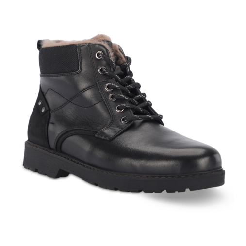 RADO-G Erkek Deri Bot Siyah 