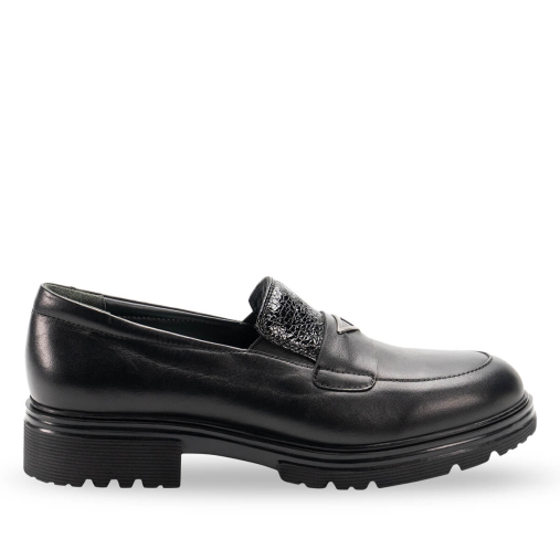 MORRO-H Kadın Deri Ayakkabı Siyah - 1