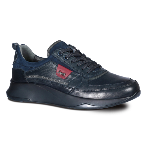 MOZO-G Erkek Deri Ayakkabı Lacivert - 1