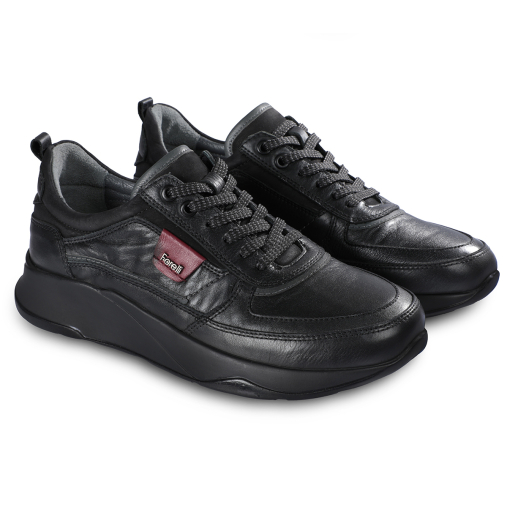 MOZO-G Erkek Deri Ayakkabı Siyah - 3